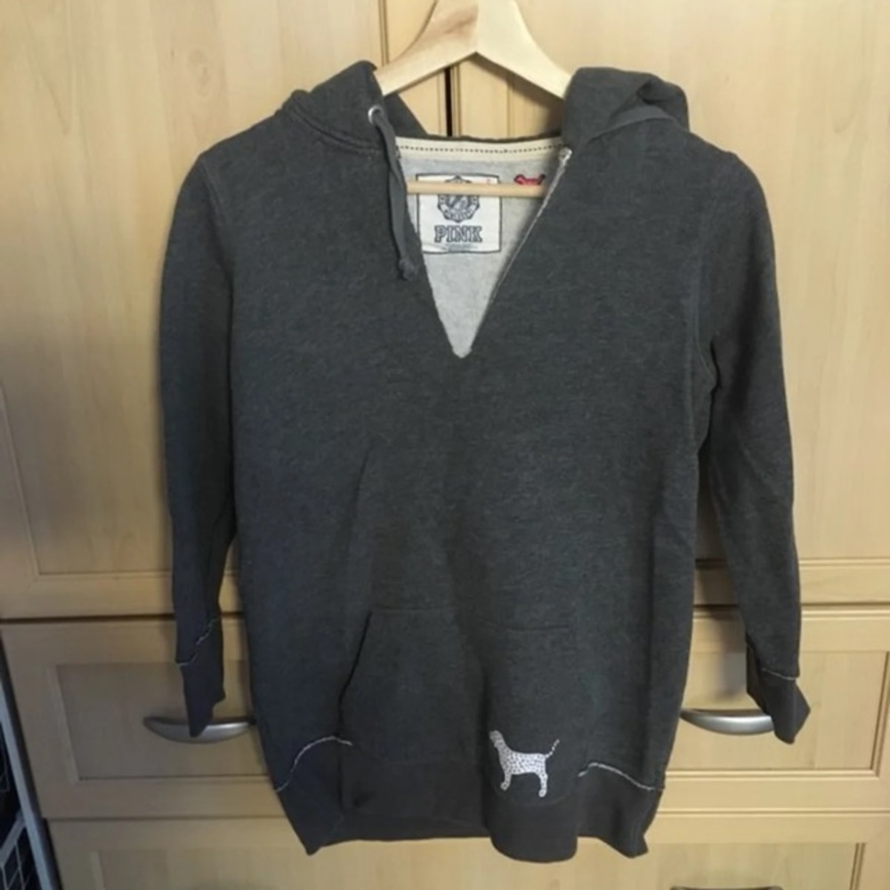 Pink Victoria secret women hoodie sweater